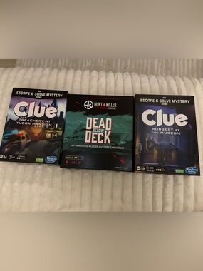 Escape & Solve Mystery Board Games (3)